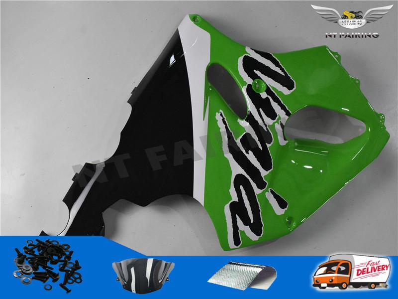 Fit for 1996 1997 1998 2003 Kawasaki Ninja ZX7R Green ABS