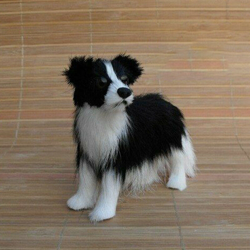 BABY FRANKIEZHOU Simulation Border Collie Plush Toys, Realistic Border  Collie Stuffed Animals 11 Long, Cute Soft Dog Plush Toy Gifts Kids Boys  and