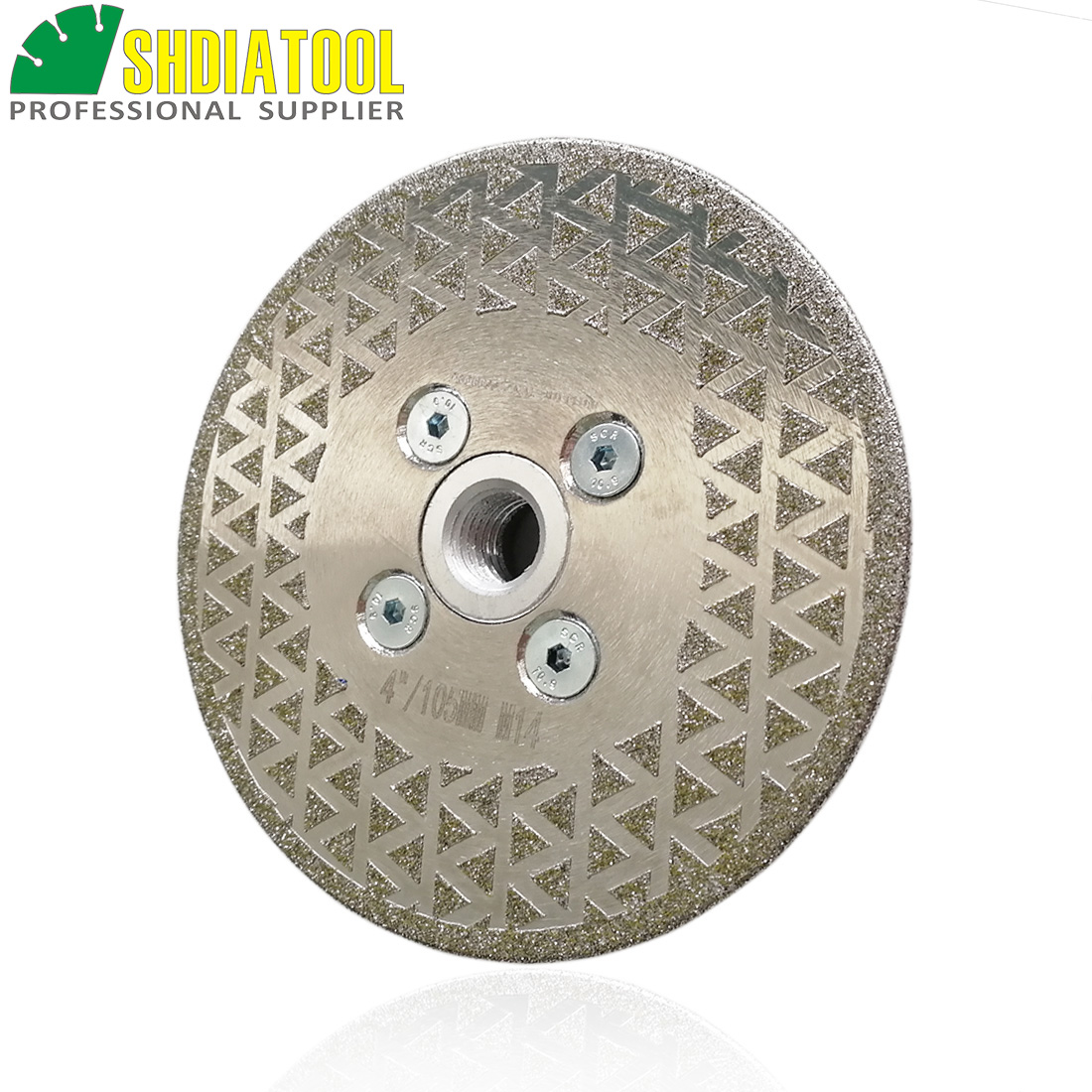 4 inch INDIVIDUAL PROFESSIONAL Electroplated Diamond Polishing Pads 1 Bag