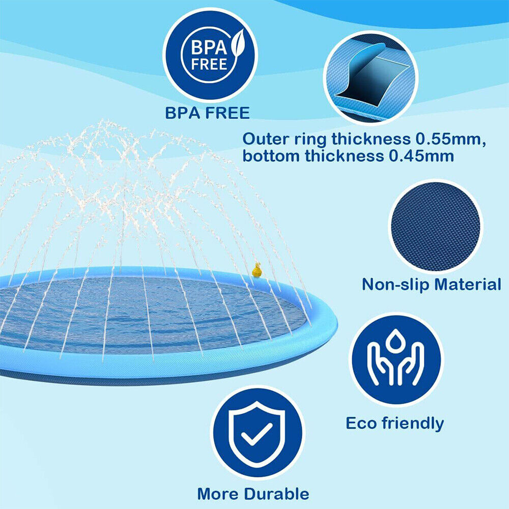 Sprinkler pad detail