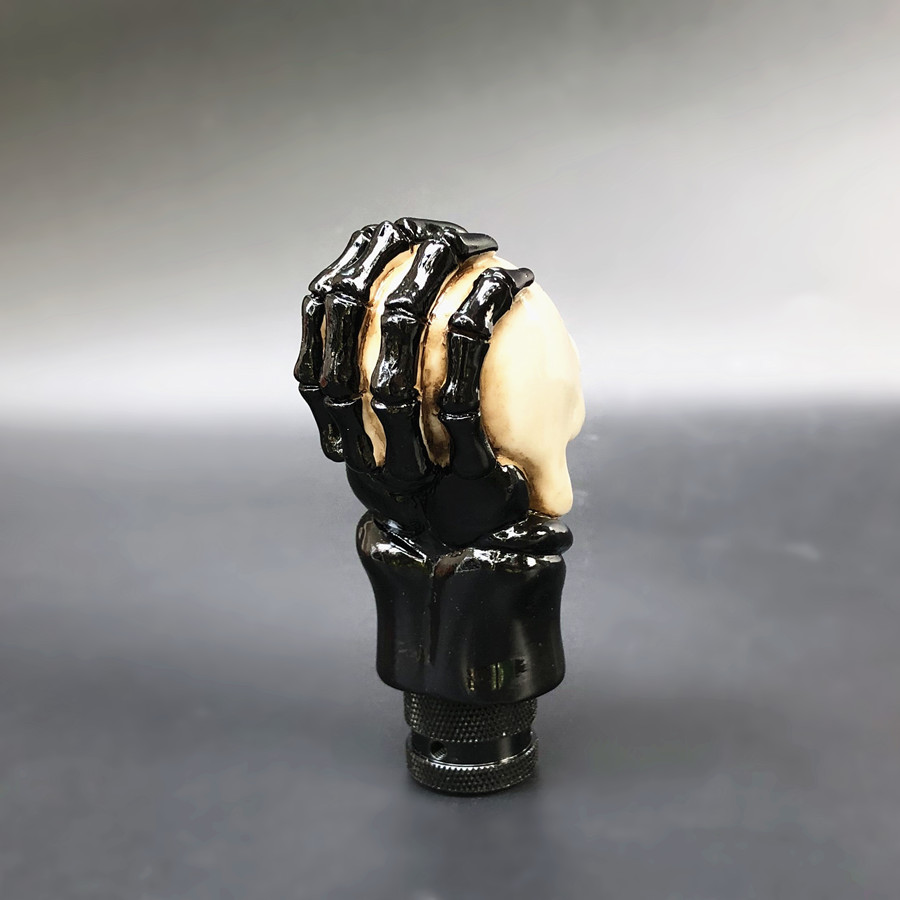 Skull Head Handle Gear Shift Knob Car Manual Transmission Shifter Stick