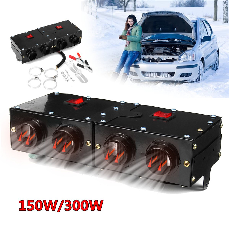 12V Universal 4 Hole 150W300W 12V 150W300W Universal Car Heater