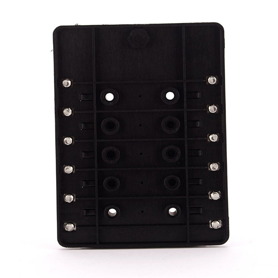 12Way Car Fuse Blades LED Indicator Blade Fuse Box Holder Circuit Standard Trike