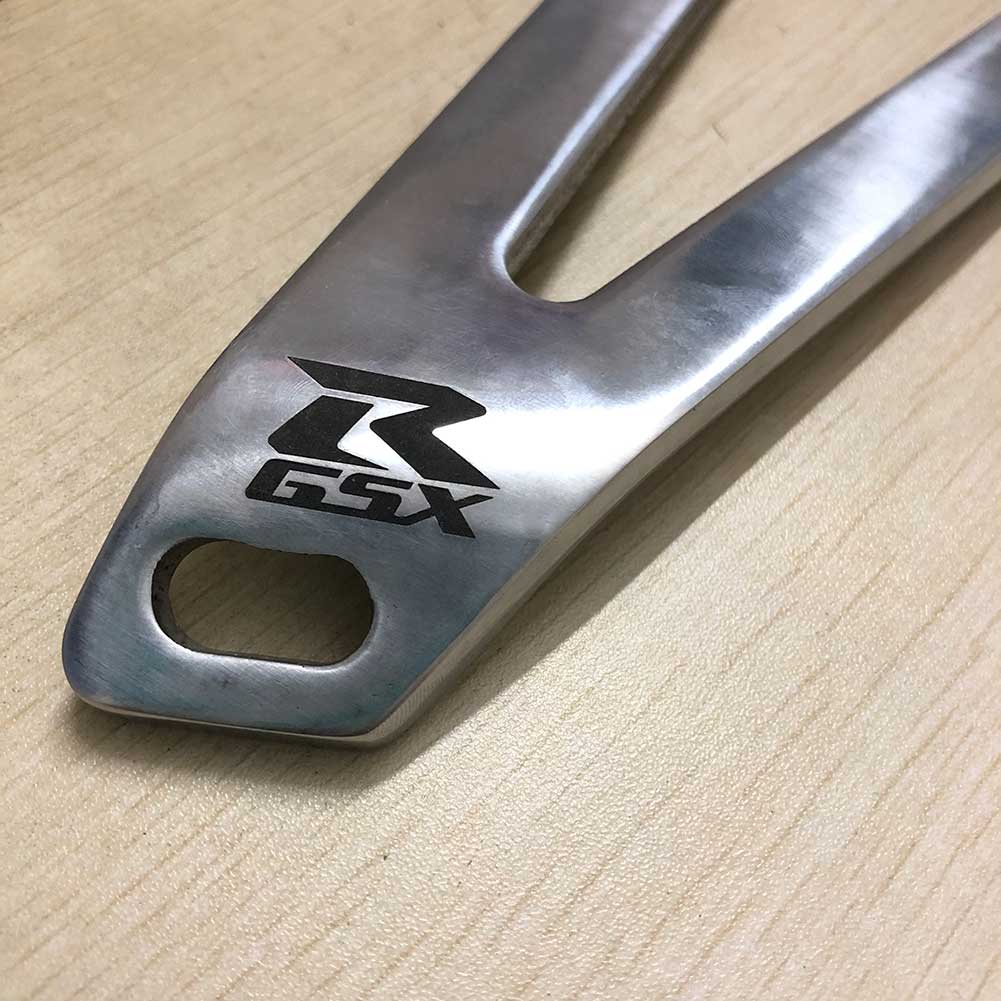 Chrome Exhaust Hanger Brackets For 2001 2002 2003 SUZUKI GSXR 600/750