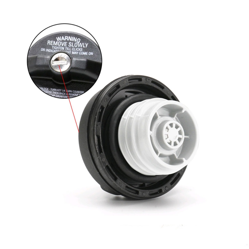 Locking Gas Cap Replacement - Fits Chevy, GMC, Honda, Nissan, Toyota & Many Other Vehicles