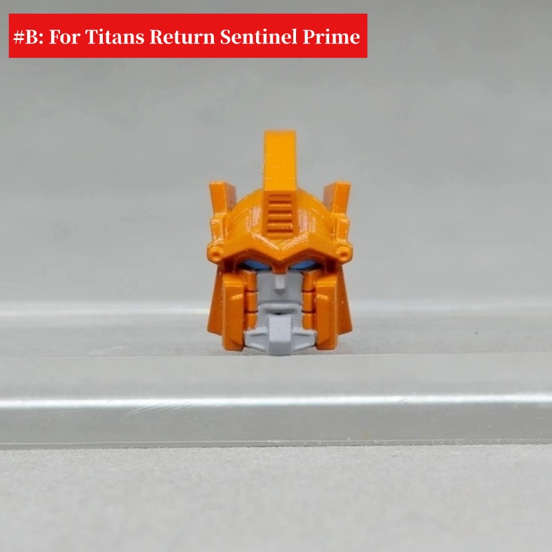 Head Upgrade Kit For Legacy Sandstorm Titans Return Sentinel Prime