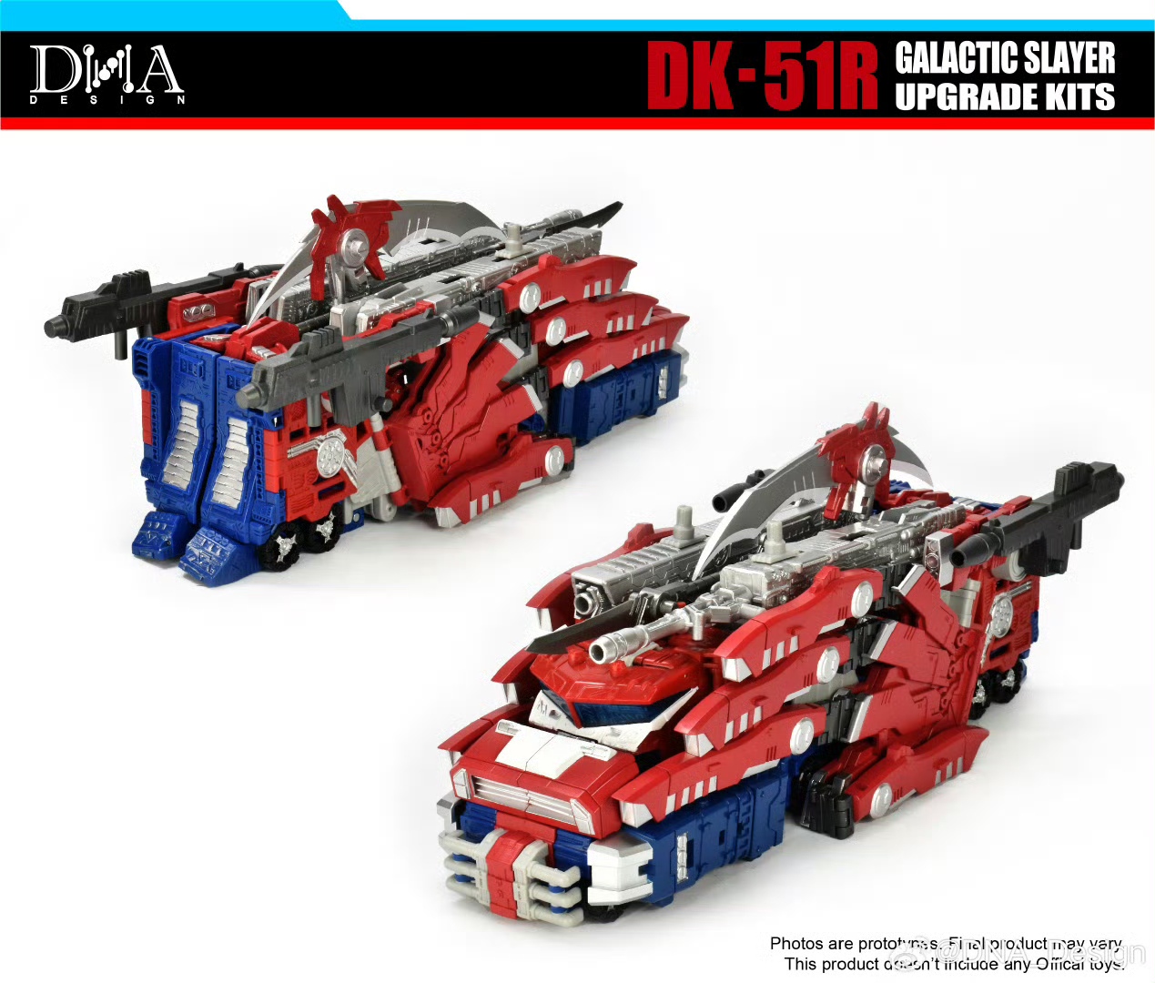 DNA DK-51R GALACTIC SLAYER Upgrade Kit For WFC-S40 Galaxy OP Prime