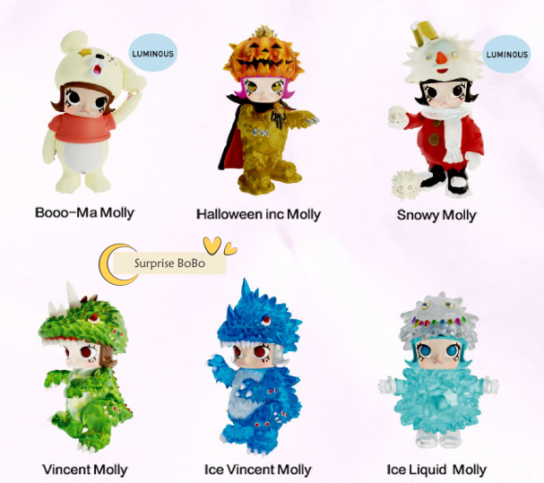 POP MART Molly X INSTINCTOY Erosion Custume Series Confirmed