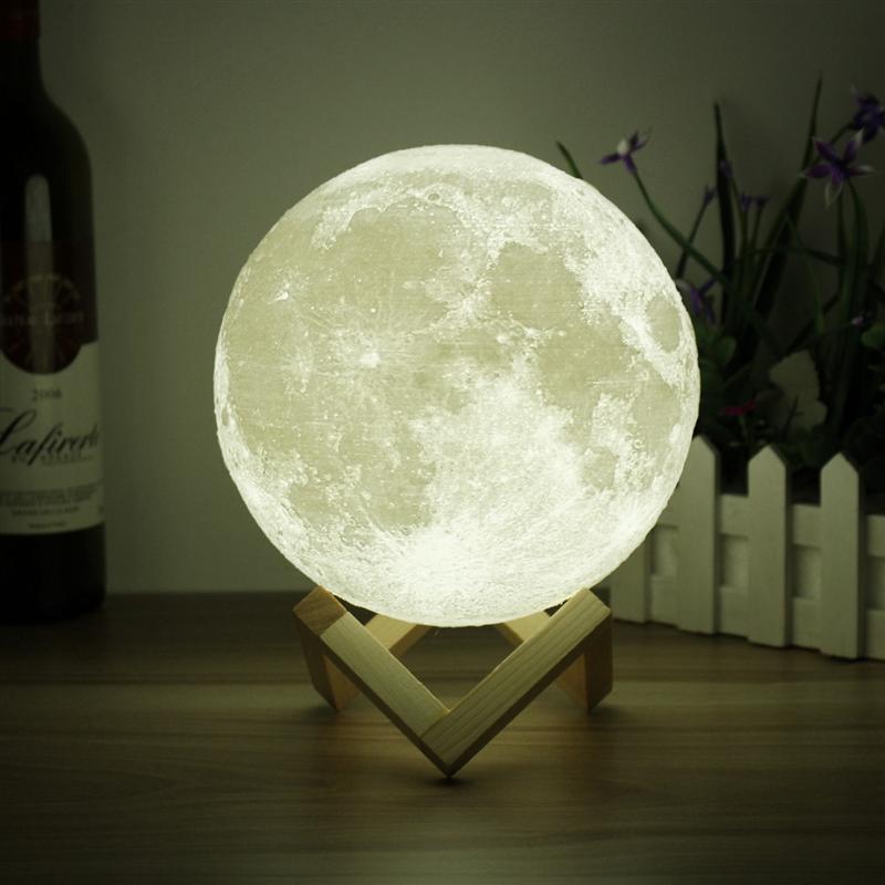 Moonlight Night LED Touch Lamp 3D about Lamp Light Color Moon Details Changing USB Sensor Gift j345RLcAq