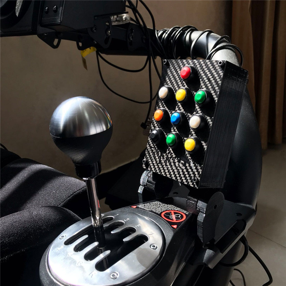 For Thrustmaster TH8A Carbon Fiber Gear Shifter Central