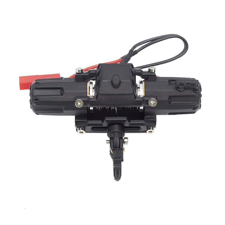 Paraurti Anteriore RC Con Verricello Per Axial SCX10 E TRX4, Tuning Resistente Per Crawler 1/10