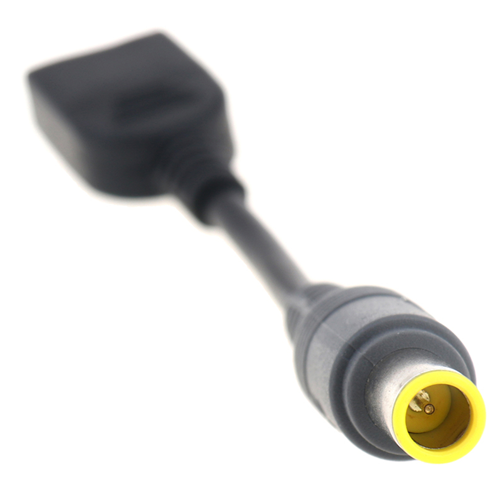 Jack di alimentazione cc quadrato USB femmina a 4.5*3.0mm 7.4*5.0mm cavo convertore di alimentazione maschio per Laptop Lenovo HP Thinkpad 7 Jack di alimentazione cc quadrato USB femmina a 4.5*3.0mm 7.4*5.0mm cavo convertore di alimentazione maschio per Laptop Lenovo HP Thinkpad 7