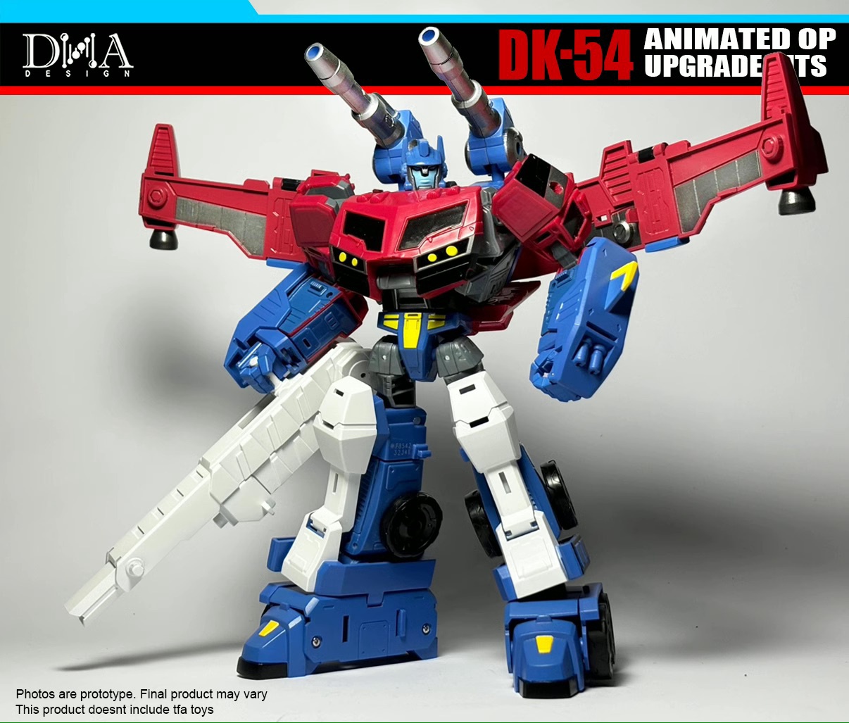 トランスフォーマーレガシー オプティマスプライム　DNA DK-54 DNA DK-54 Upgrade Kit For Legacy United 08 Animated Universe