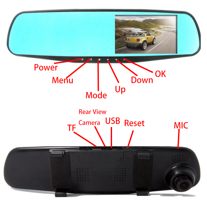 car mirror camera recorder