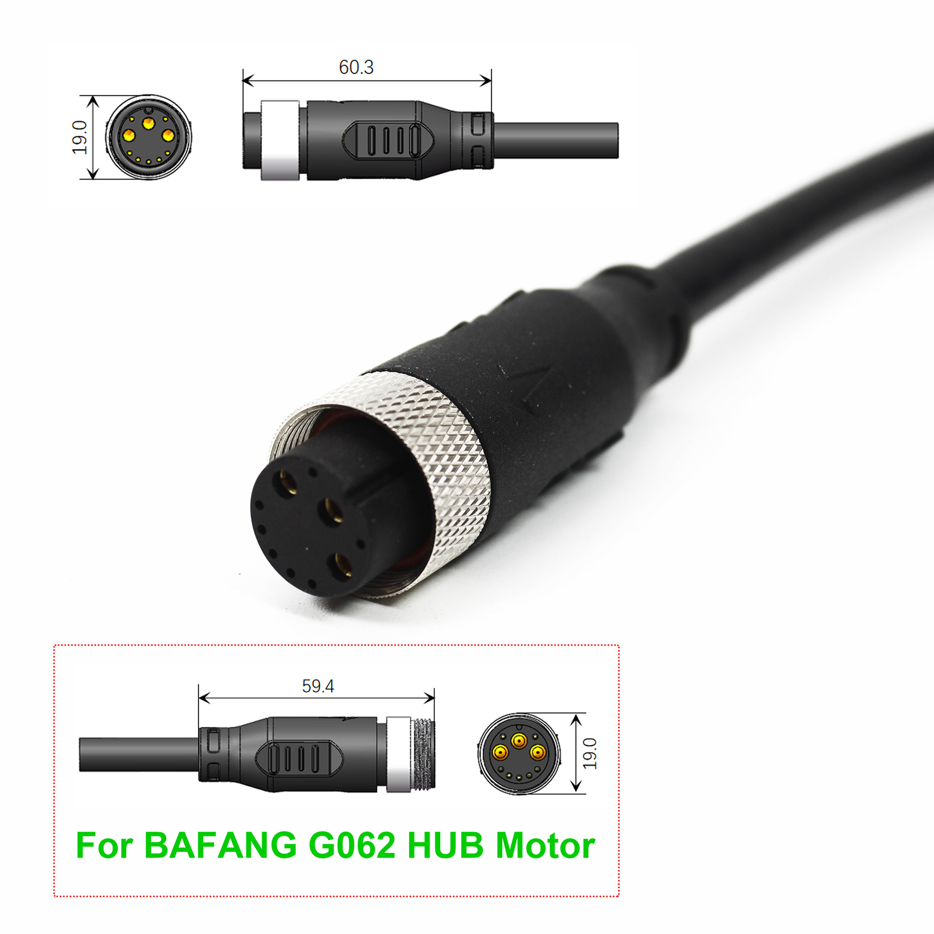 Controller Für Bafang G062 E-Bike Motor - 48V 1000W