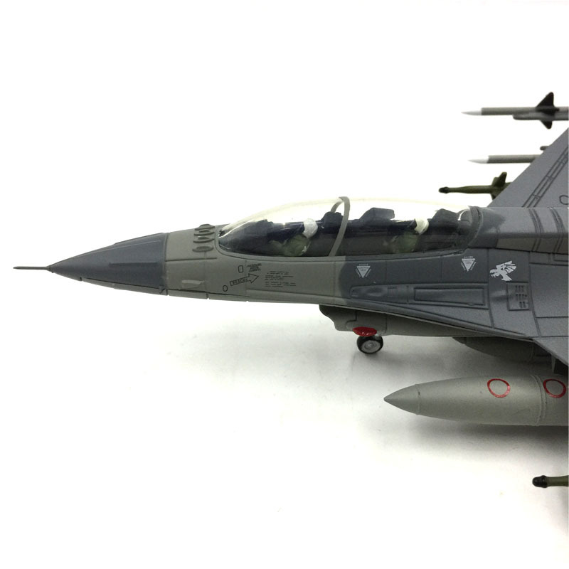 Amer Com 1:72 Air Force F-16D Fighting Falcon D Block-52 Diecast