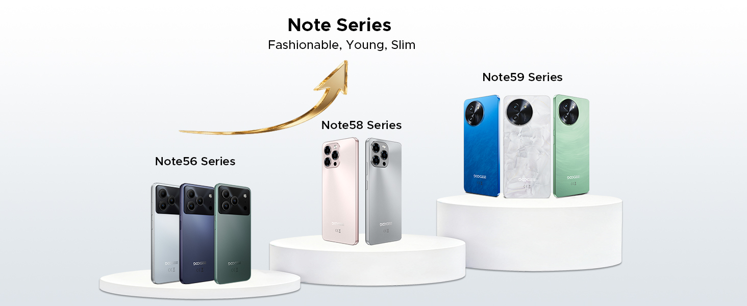 最安値！ DOOGEE Note 56 64GB/24GB Global Version DOOGEE Note 56 Smartphone 24GB 64GB 6150mAh Large