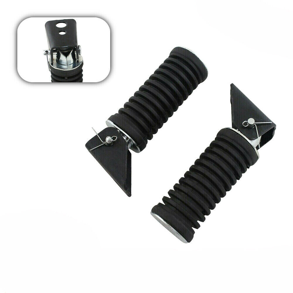Foot Pegs Footrests Pedal Motor Foot Rest Pads Fits For