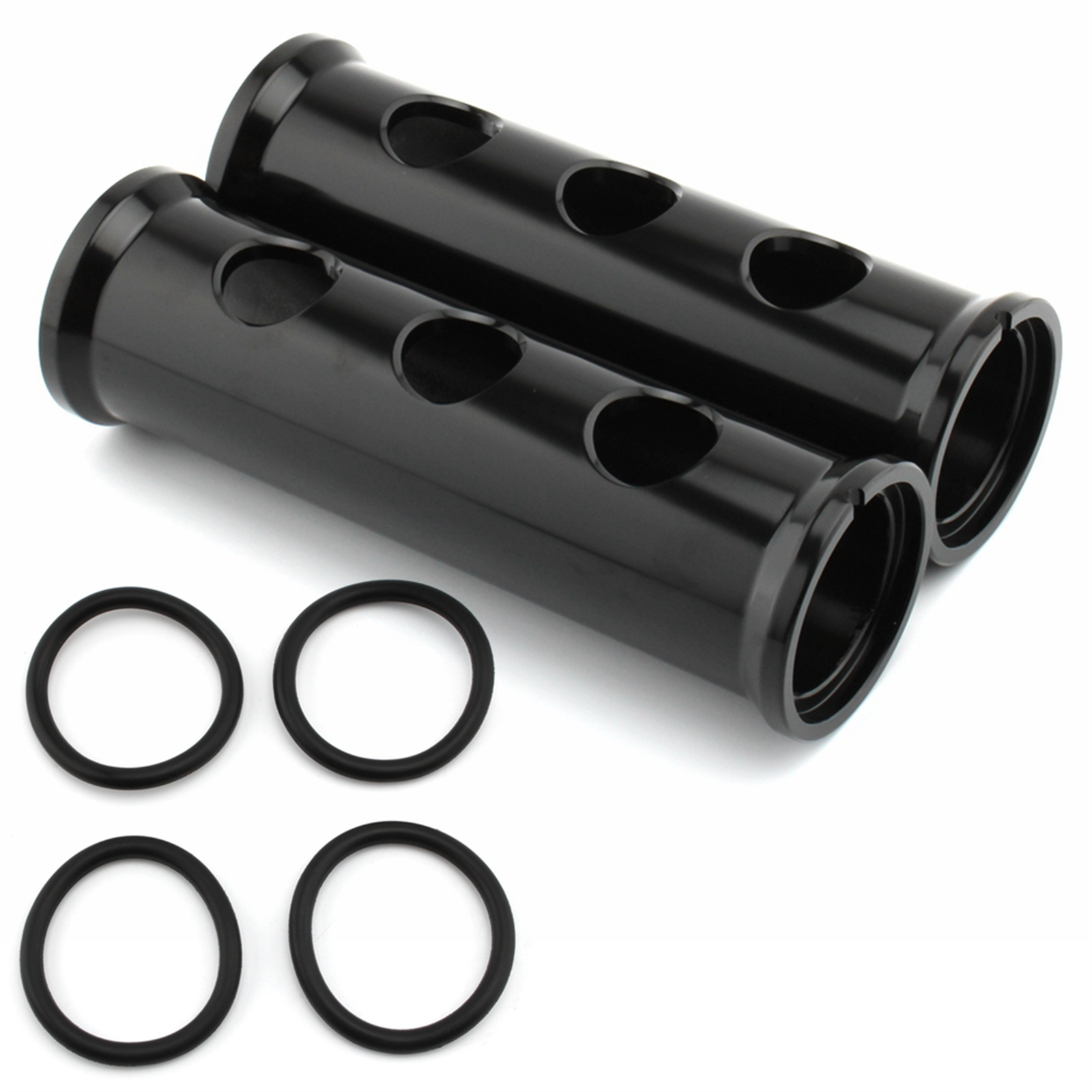Front Fork Shock Pipe Dust Covers Kit For Harley Sportster XL883