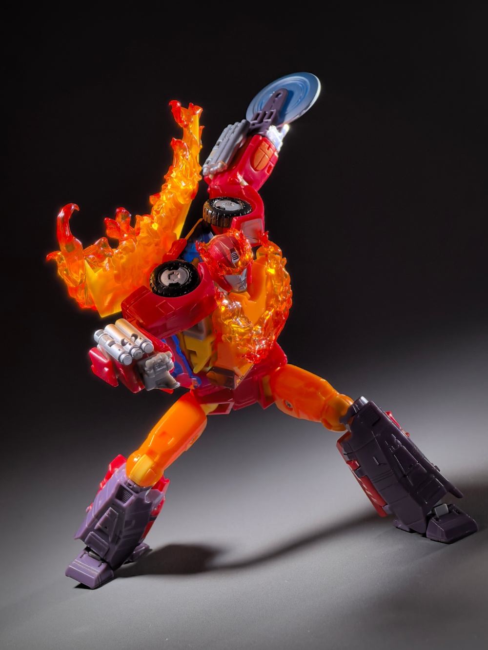 ABS Casting Flame Effect Upgrade Kit For SS86 Hot Rod Accessories