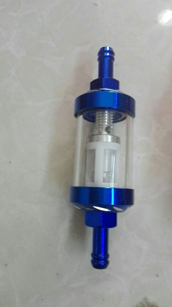 1X 8mm 5/16�� Motorcycle ATV Fuel Gas Filter Car Truck Petrol Diesel