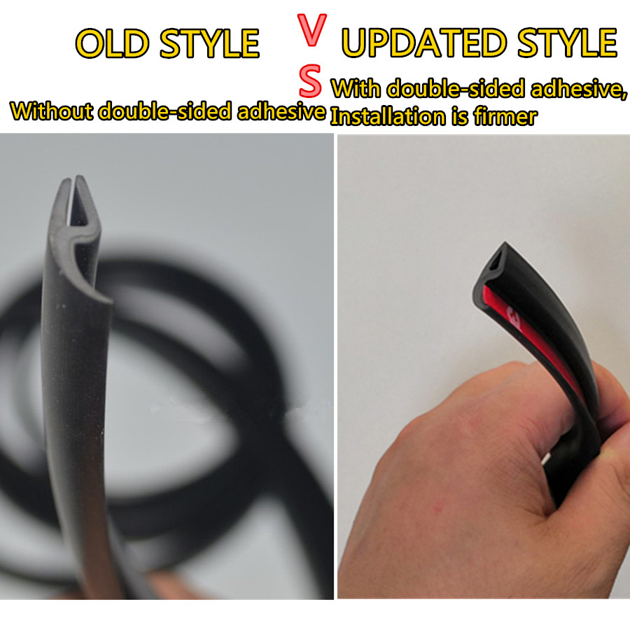 Car Seal Strip under Front Windshield Wiper Panel with Doubleside