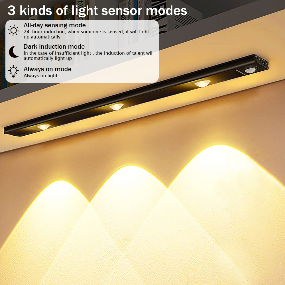 Unterbauleuchte LED Lichtleiste Küche Lampe Beleuchtung Sensor