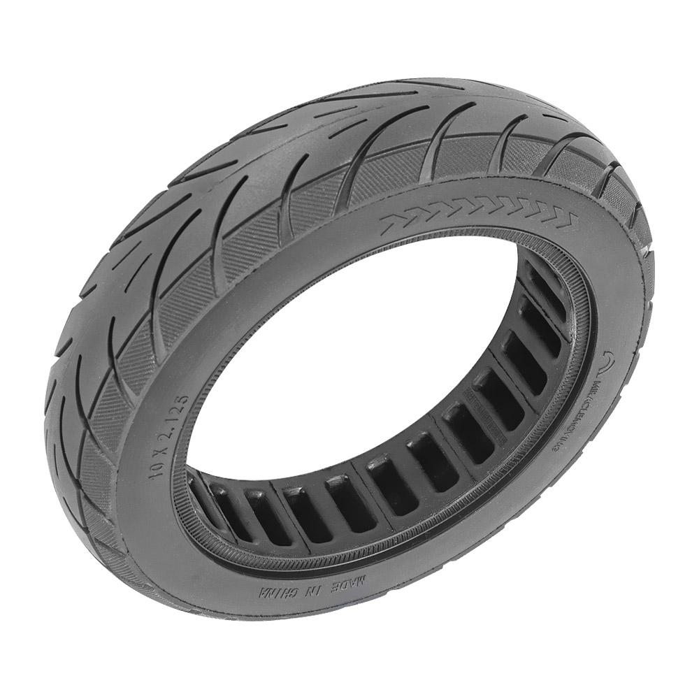 Pneu Et Chambre à Air Fututech 10x2.125 - Compatible Segway Ninebot F20 F25 F30 F40 - Caoutchouc Résistant - Installation Facile