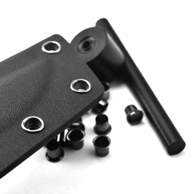 Black Rivet Eyelets For Kydex Holster Making 100 Black Kydex Rivets - 8 ...