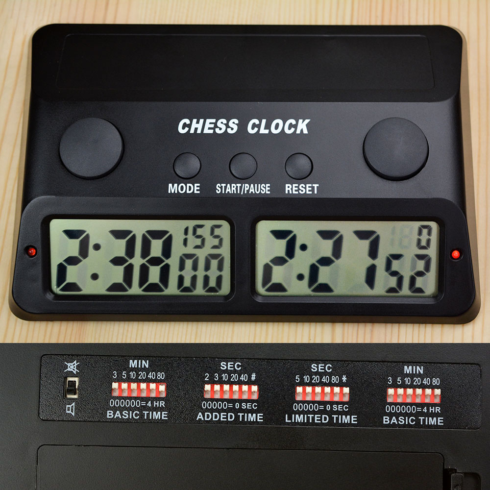 Chess Clock Timer Digital Master Tournament 3in1 For Chess IGO Chinese