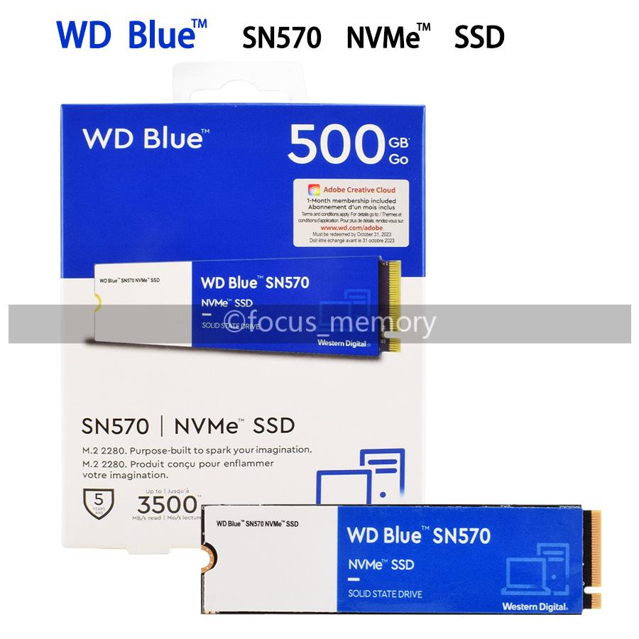 新品・未開封】WD Blue SN570 500GB M.2 NVMe SSD Western Digital