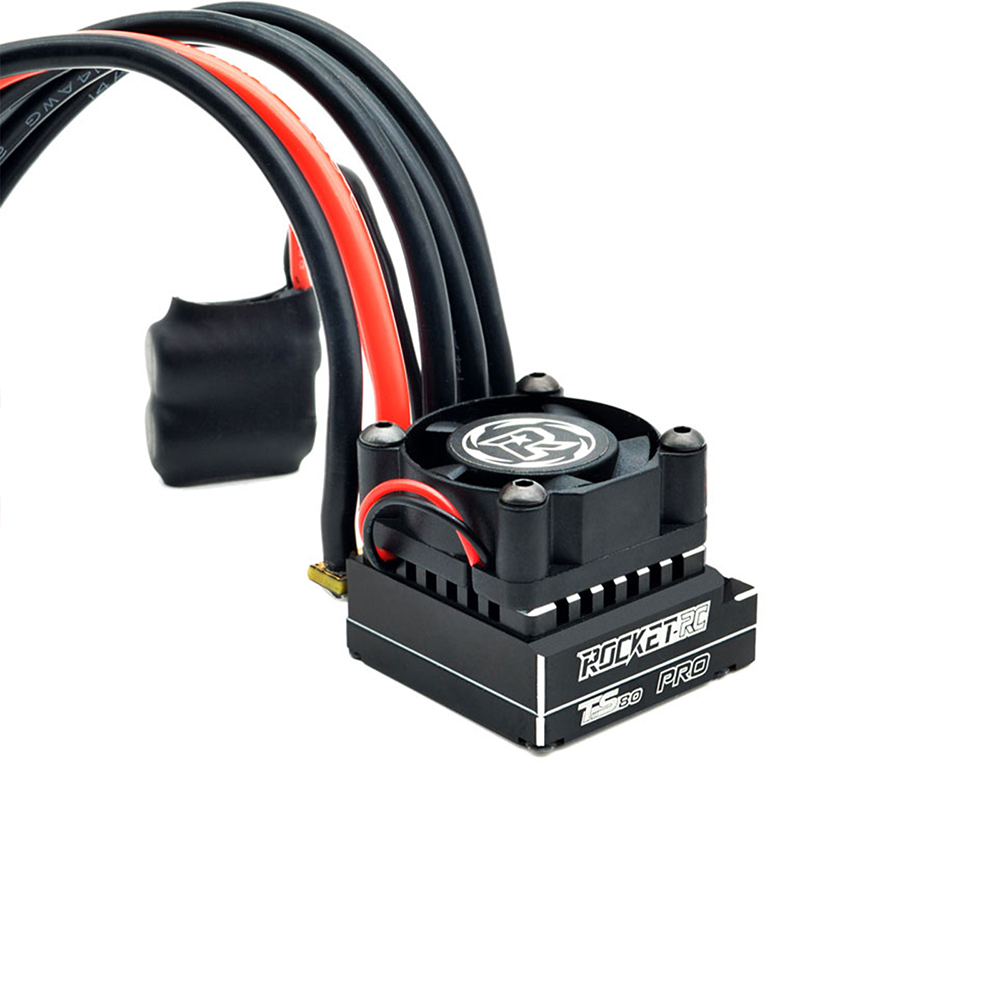 Rocket-RC Supersonic 390 Sensored Brushless Motor 80A ESC for 1/12