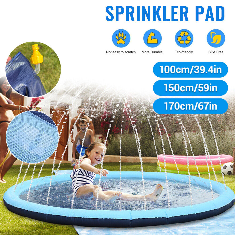 Sprinkler pad water spray