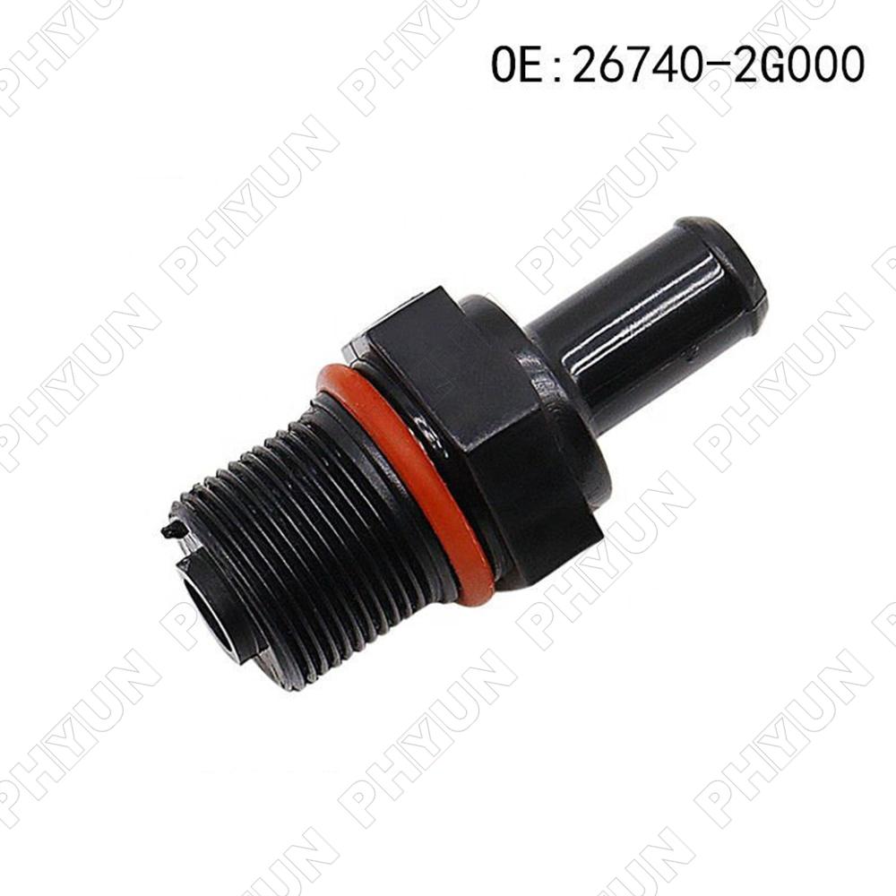 Lssapr 2 Pcs PCV Valve 26740-2G000 045-0404 Replacement For Hyundai Elantra Sonata, Positive Crankcase Ventilation Control Valve Replacement For Kia Forte Optima