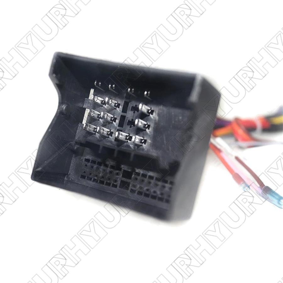 Harnais Câblage Audio Canbus Adaptateur Faisceau Câble Audio Voiture - Compatible BMW F30/F10/X5 - Avec Boîtier Canbus Faisceau Câbles Audio