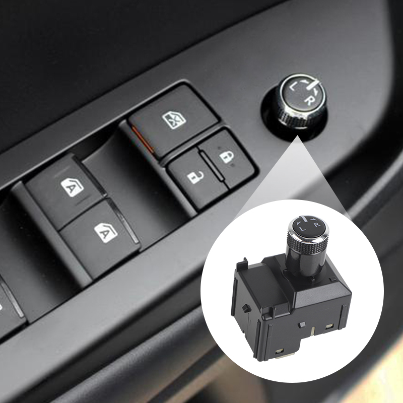 Driver Side Mirror Control Switch For Toyota Hilux Revo 2016-2020 - Replacement For OEM 84872-47030