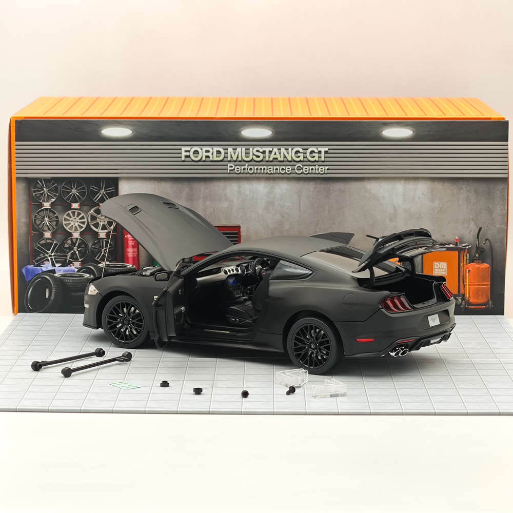 Ford Mustang GT 1/18 スケール 黒 KK-SCALE KKDC181393 Scale 1/18 | FORD USA MUSTANG GT